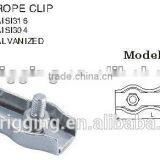 High Quality DIN741 Malleable Electro Galvanized ,Stainless Steel,Double/Simplex Wire Rope Clip , thumbnail-4
