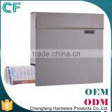 Customised Wall Mounted Stainless Steel Letterbox For Aparment thumbnail-1
