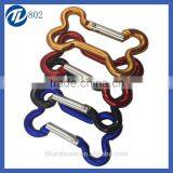 Carabiner Keychain Type and Aluminum Metal Type Cartoon shape carabiner