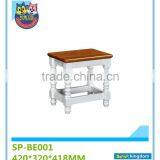 Reliable Quality Cheap Cute Dresser Stool wooden stool for makeup bedrooom Set for girls#SP-BE001