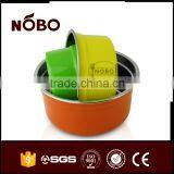 3pcs Colorize Stainelss Steel Coating Crisper Box Set With Airtight Lid thumbnail-2