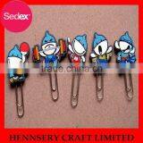 Smile Face PVC Bookmark and Mickey Funny Animal Shape Paper Clips thumbnail-2