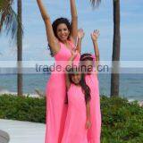 Mommy and me Maxi Dress Cheap Matching Dress Design Kids Wholesale Casual Maxi Dress thumbnail-1
