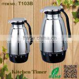 China Mechanical Kitchen Stainless Steel Teapot Timer