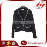 2016 New Design Office Lady Formal Slim Fit Business Suit Customized Woman Regular Fit Dark Blue Suit thumbnail-1