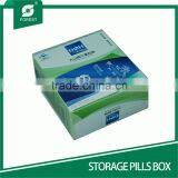 ECO-FRIENDLY CHIPBOARD BOXES FOLDED STORAGE PILLS BOX thumbnail-4