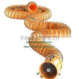 Industrial Confined Space Ventilation Air Duct With Portable Blower Fan