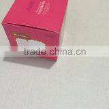 Cosmetics Package Box With Pink Printed Paper Box Package