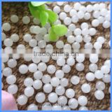 4mm 10mm 12mm Half Drilled Smooth Round Natural White Jade Loose Beads Gemstone For DIY Earrings Making HD-WJSR4mm