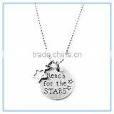Reach For The Stars Personalized Pendant Necklace thumbnail-1