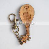 Keychain With Music Sign / Metal Keychain Helmet thumbnail-2