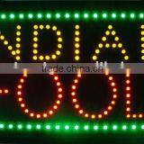 Indian Food Pipes Led Sign thumbnail-1