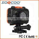 SOOCOO S70 WIFI Waterproof 2K Sports Cameras Full HD 170 Degree Wide-angle Lens(Add 1*Charger)