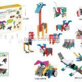 Longyeah 173pcs 12 in 1 ABS Plastic Diy BO Building Block Education Toy