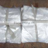 clear LDPE large bags t-shirt clothes cover bags