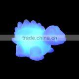 LED Dinosaur Light Creative Flashing Light Colorful Plastic Lamp for Holiday
