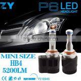 Super Bright Led Motorcycle Headlight 5200LM 45W 55W Car P6 Led Headlight h7 h1 H11 9005 9007 thumbnail-2