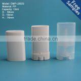 15g 15ml Plastic Oval Lip Balm Container,15g Lip Balm Packaging