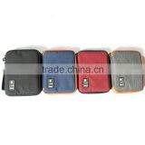 New Fashion Double Layer Cable Organizer Travel Bag Usb Cable Packaging Hard Drive Bag thumbnail-6