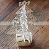Merry Christmas 3D Handmade Laser Cut Christmas Bell Tree Greeting Pop Up Cards Quality Choice thumbnail-5