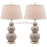 11.1-21 Enhance the Look of Your Home Decor Ceramic Table Lamp With Empire Shade Warm Illumination in Your Room