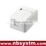 1 Port Surface Box With 1 pc Keystone Jack or Without