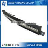 IP68 300W Dual Row Led Light Bar 50 Inch Curved Led Light Bar