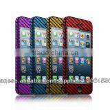Carbon Fiber Stiker/ Skin for IPhone 5/5S Full Body