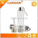 Wholesale customized 500ml plastic tea infuser water bottle