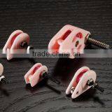 Caged Pulley (wire Jump Preventer) Ceramic Wire Guide Pulley thumbnail-1