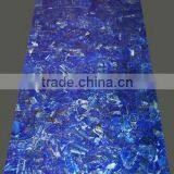 Rectangular Lapis Gemstone Dining Table Top