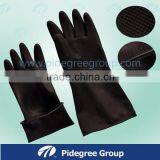 Red Cow Split Leather Welding Gloves thumbnail-1