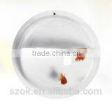 High Quality Clear Acrylic Wall Mounting Spherical Acrylic Fish Tank Hot Selling