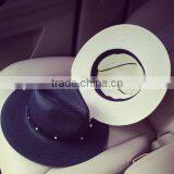 2016 Europe Popular Ladies Handmade Sun Hats High Quality Cheaper Wholesale Hat Straw thumbnail-3