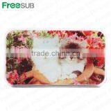 Personalized Custom L220*H125*W10mm Mini Electronic Scale Sublimation Toughened Glass Blank Picture Frame Glass Wholesale