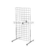 Chrome T-Legs for Gridwall Mesh,Gridwall Stand T-Legs thumbnail-2