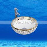 Safe and Practical Water Saving Chaozhou Under Counter Color Basins thumbnail-6