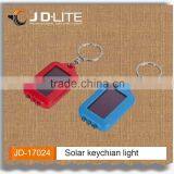 Colorful Solar Keychain Led Light Charger by Solar Panel With Different Colors
