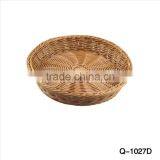 Low Moq OEM Factory Cane-imitated Basket Display thumbnail-1
