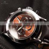 KS Navigator Men Leather Automatic Mechanical Analog Watch thumbnail-5