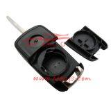 Chevrolet Cruze 2 Buttons Flip Key Shell With HU100 Blade With Round Logo thumbnail-2