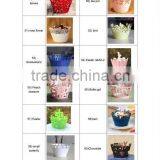 Laser Cut Hollow Out Pearl Party Greaseproof Paper Wedding Cup Cake Wrapper