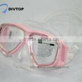 Silicone Female Diving Mask/snorkelling Set thumbnail-2