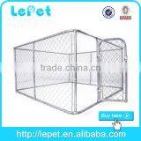 Large Outdoor 10x10x6 ft Galvanized Chain Link Classic Dog Breeding Cages thumbnail-2