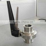 Stainless Steel China Suppliers Sanitary Butterfly Valve thumbnail-5