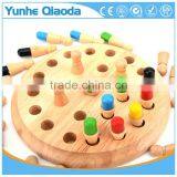 OEM Custom Kids Intelligence Wooden Education Toy Play Chess Game thumbnail-5