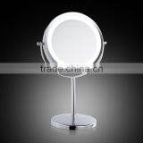 Double Sided Tabletop Magnification LED Makeup Mirror