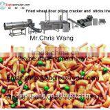 Full Automatic Fried Wheat Flour Pillow Stick Snack Process Machinery thumbnail-1
