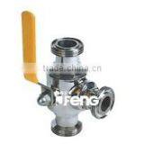 Sanitary Grade Screw Three-way Ball Valve thumbnail-1