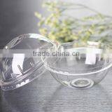 Customized Disposable High Transparent Dome Plastic Cup Lids China Manufactory Price thumbnail-1